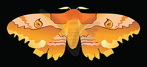 Moth - vector image