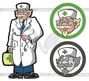 Physician (doctor) - vector image