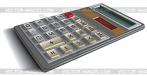 Office calculator - vector clipart