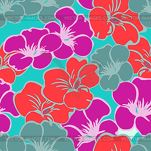 Floral seamless pattern - vector clip art