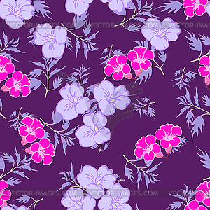 Floral seamless pattern - vector image