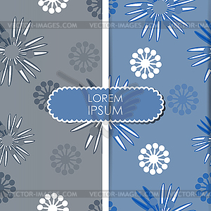 Floral card - royalty-free vector image