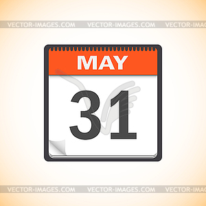 Calendar. - vector clipart