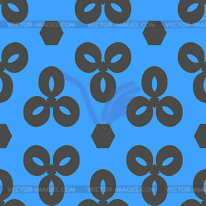 Abstract seamless patterns. - vector clipart