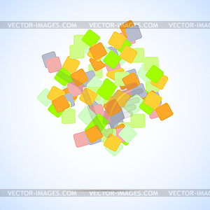 Abstract squares. - vector image