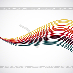 Abstract Lines Background. - vector image