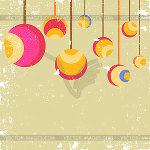 Christmas Balls. - royalty-free vector image