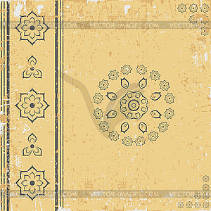 Lace ornament - vector clip art