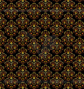 Abstract seamless ornament - vector clipart