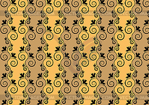 Seamless floral pattern - vector clipart / vector image