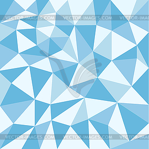 Texture with blue triangles - vector image