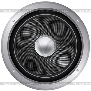 Audio speaker icon - vector clipart