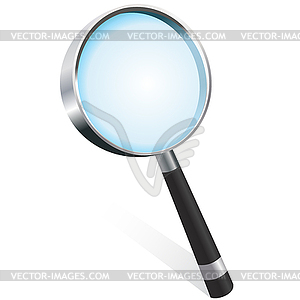 Magnifying glass - vector clipart