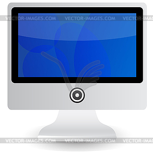 Computer monitor - vector clip art