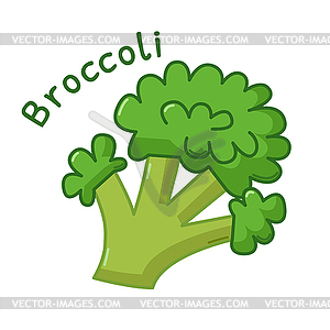 Broccoli icon - vector clipart