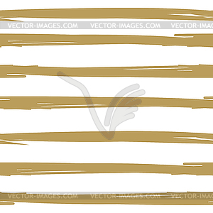 Ink textured seamless striped background - vector clipart