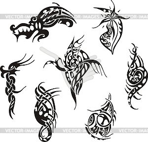 362,600+ Tattoo Design Illustrations, Royalty-Free Vector Graphics & Clip  Art - iStock | Tribal tattoo design, Hawaiian tattoo design, Tattoo design  vector