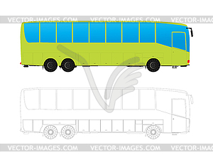 Tour bus - vector image