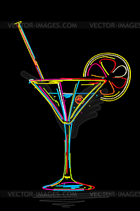 Cocktail - vector image