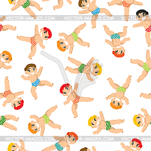 New born pattern - vector image