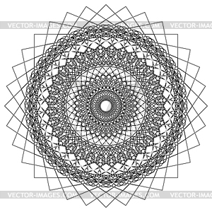 Abstract geometric shape - vector image