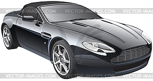 Gentleman`s car - vector clipart