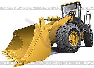 Large loader - vector clipart / vector image