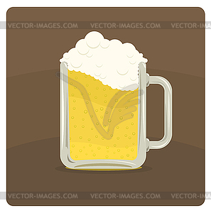 Beer mug - vector clipart
