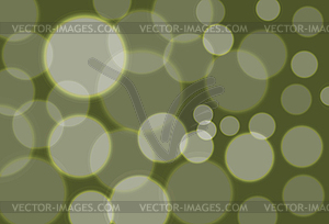 Green bokeh background - vector clip art