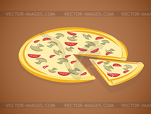 Pizza - vector EPS clipart