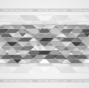 Абстрактный серый тек геометрический фон - стоковый клипарт