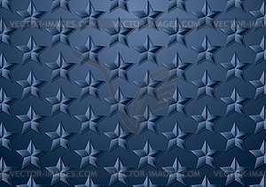 Blue stars corporate texture background - vector image