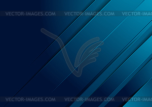 Abstract tech corporate stripes background - vector image