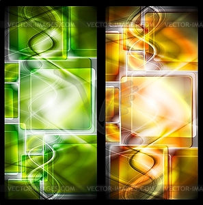 Abstract banners - vector clipart