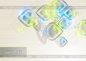 Shiny elegant shapes. background - vector clip art