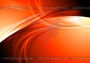 Abstract wavy design - vector image