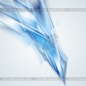 Abstract blue background - stock vector clipart