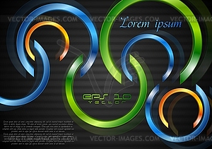 Bright background - vector clipart