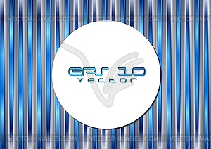 Blue background - vector image