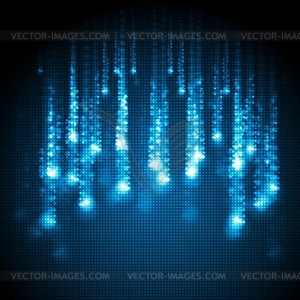 Bright blue background - vector clipart