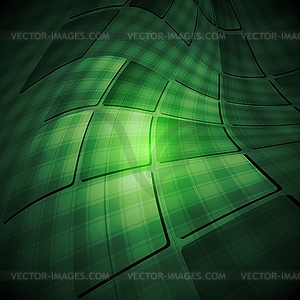Dark tech abstract background - vector image