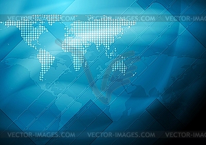 Colourful hi-tech background - vector clipart