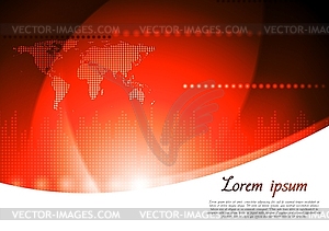 Bright technology background - vector clipart