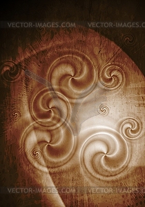 Dark grunge background - vector clip art