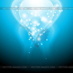 Shiny background - vector image