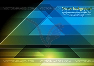 Modern hi-tech design - vector clipart