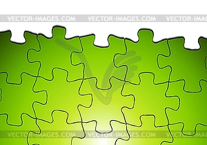 Bright puzzle background - vector clipart