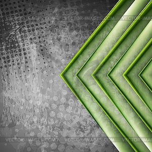 Abstract tech grunge background - vector clipart / vector image