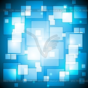 Blue colourful background - vector image