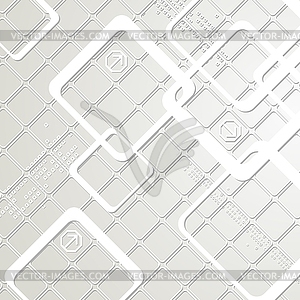 Abstract hi-tech background - royalty-free vector clipart